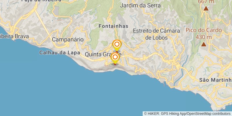Rota Circula De Madeira spur 3 Map
