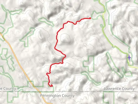 Centennial Trail from Merritt Estes Road