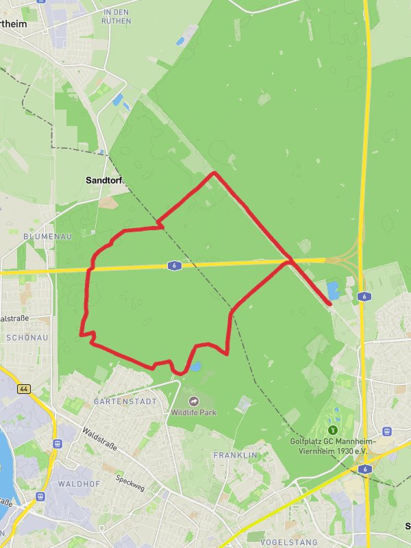 Karlsternweiher via Riedweg