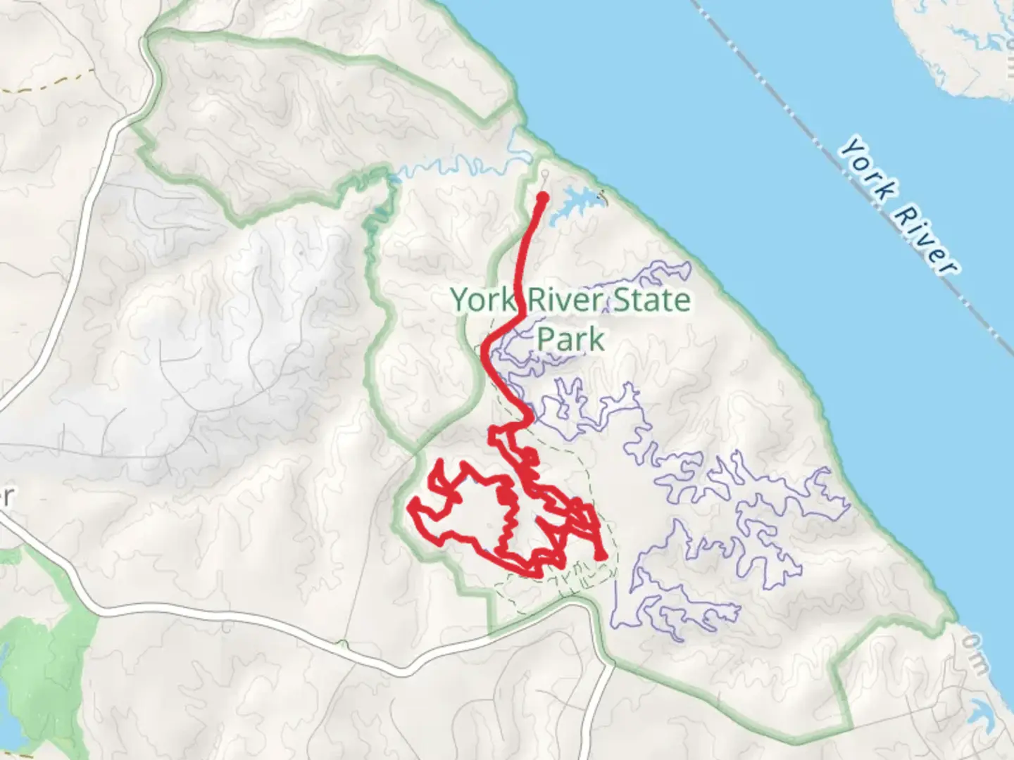 An image depicting the trail Backbone Trail Loop and its surrounding area.