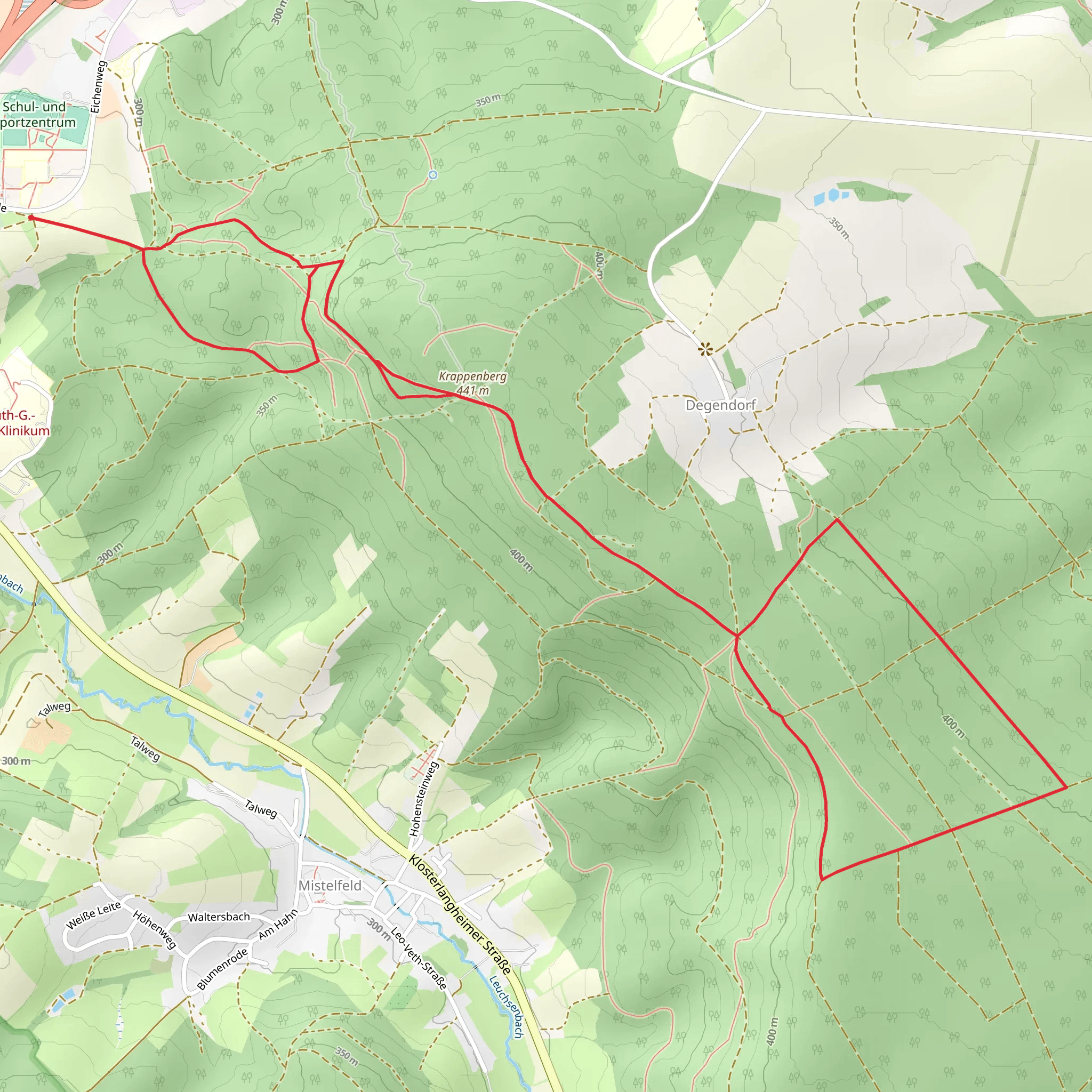 LIF Rosa Walk mobile static map