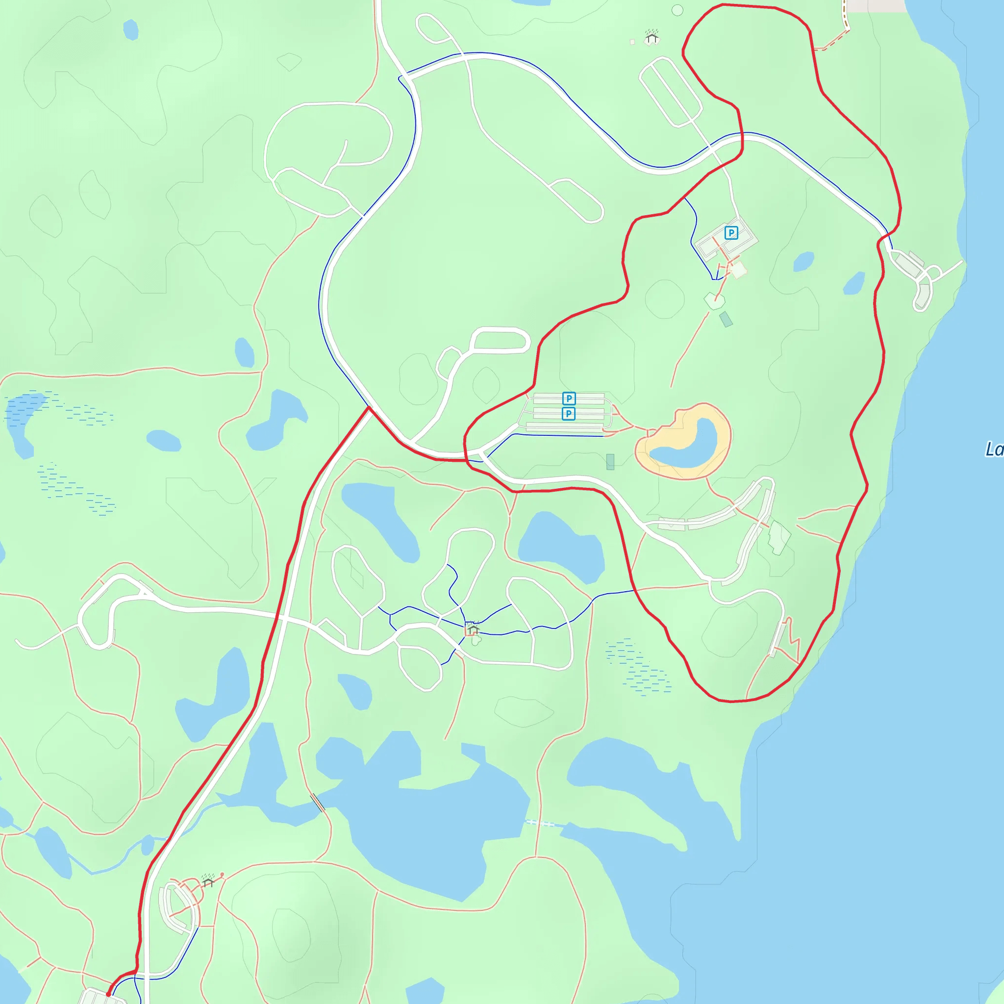 Lake Elmo Park Loop - North mobile static map