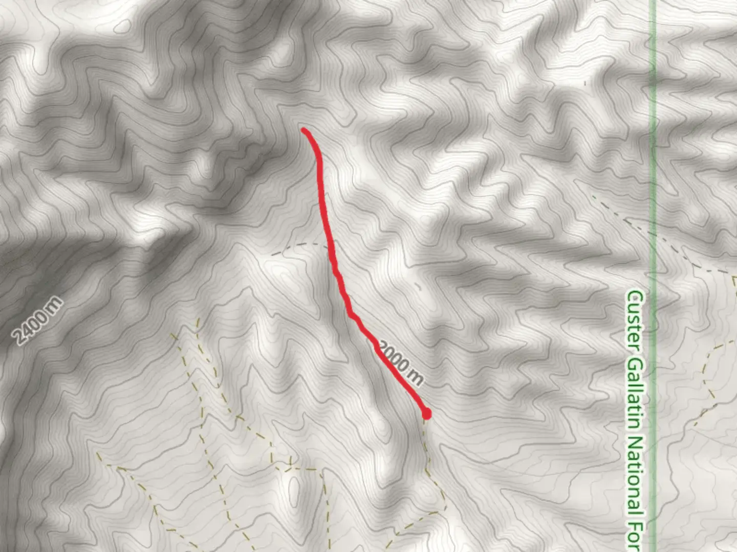 An image depicting the trail Robertson Draw Trail and its surrounding area.