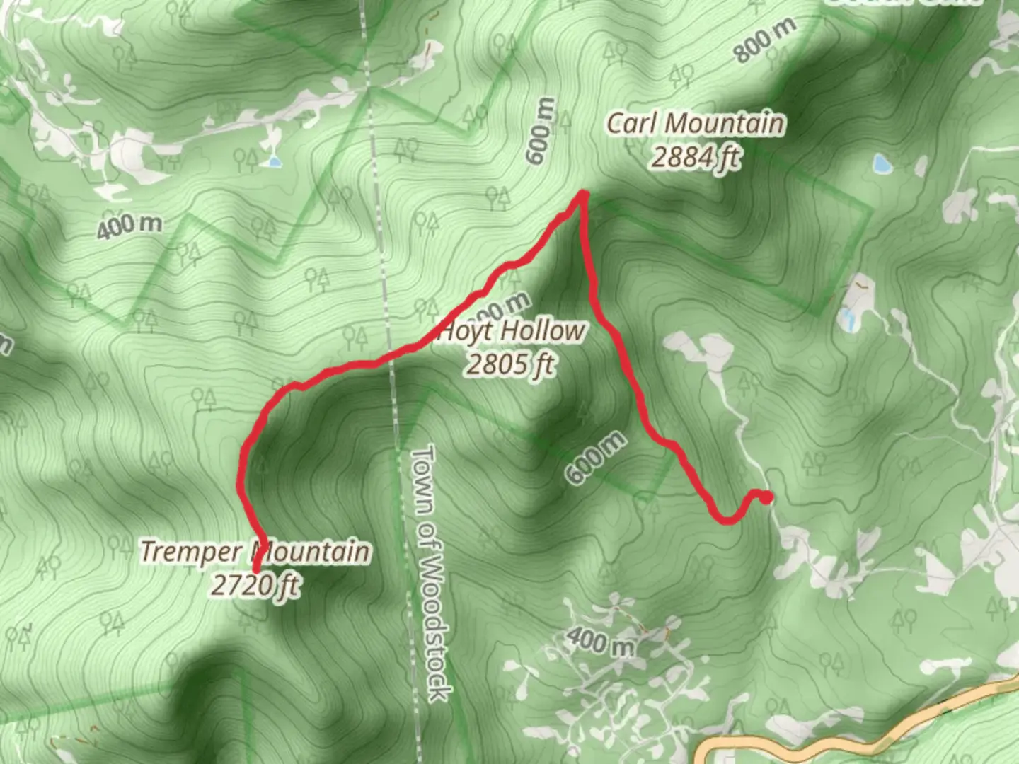 An image depicting the trail Willow Trail and its surrounding area.