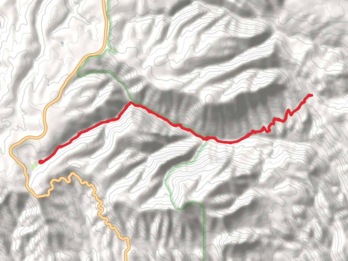 An image depicting the trail KP Trail and its surrounding area.