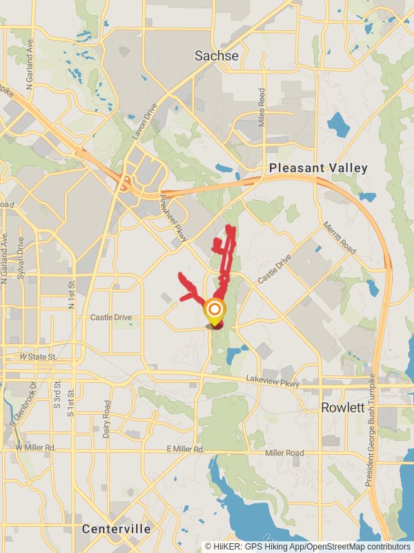 Rowlett Creek - Dallas County Nature Preserve Loop