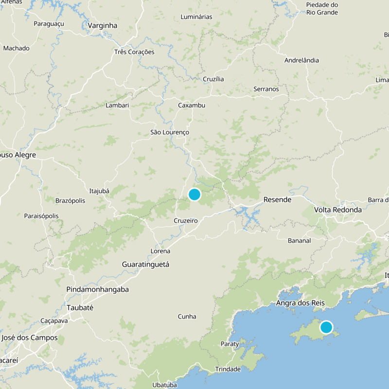 Microrregião São Lourenço Static Map