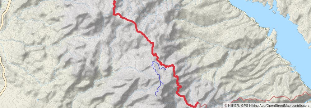 Arizona Trail stage 36 Map