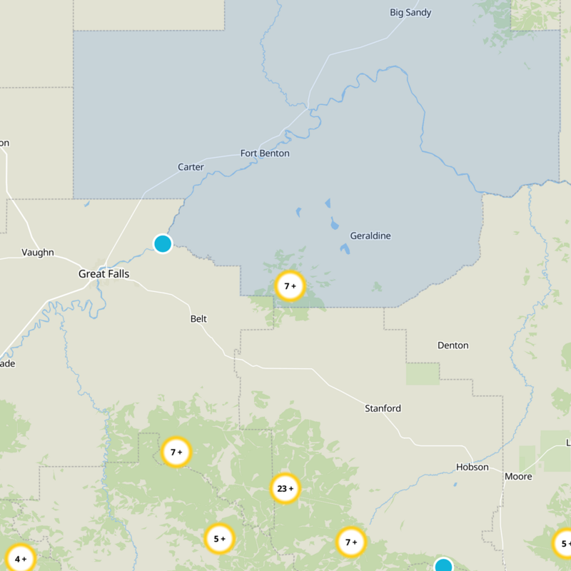 Chouteau County Static Map