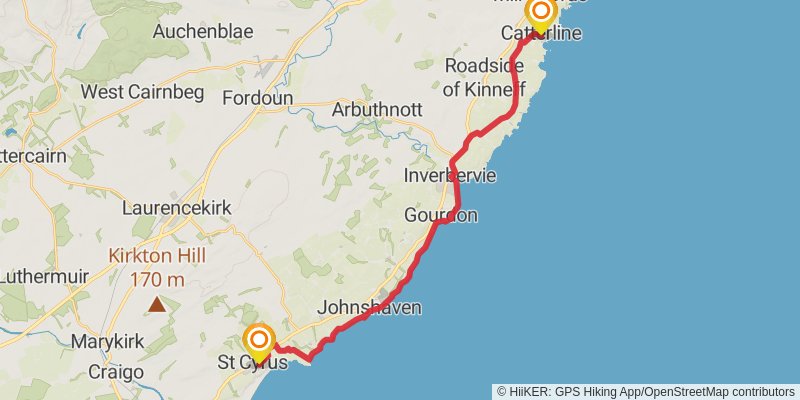 St Duthac's Way stage 3 Map