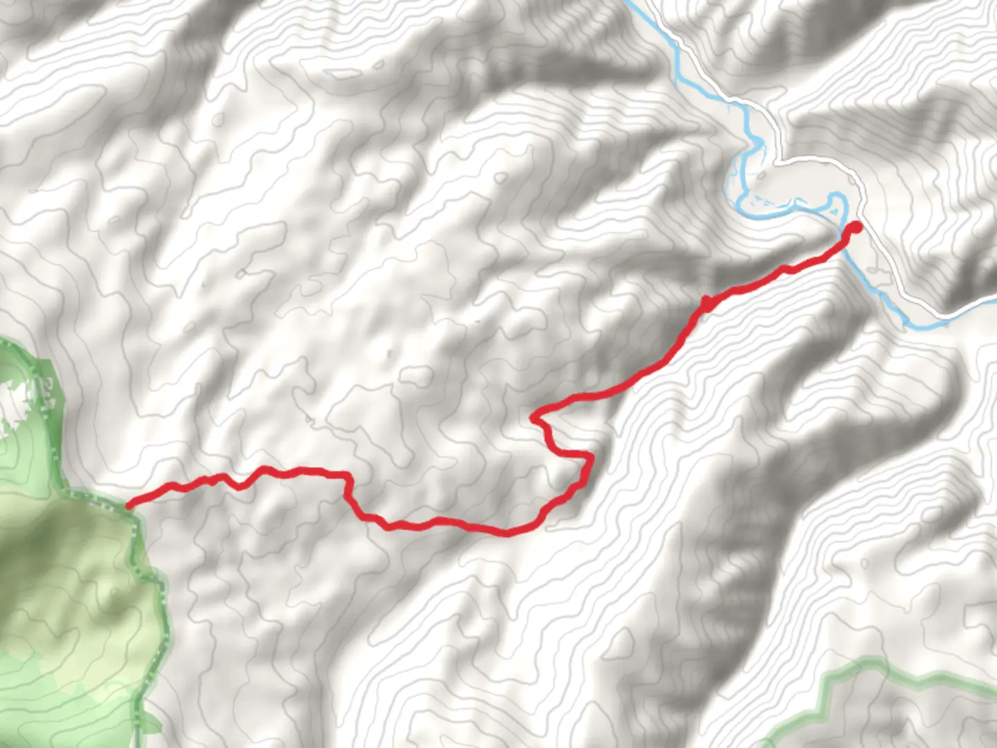 An image depicting the trail Wyman Gulch Trail and its surrounding area.