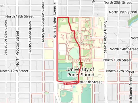 Lower Baker Field and President's Forest Loop