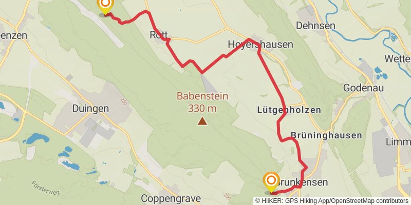 Ith-Hils-Weg alt 2 Map