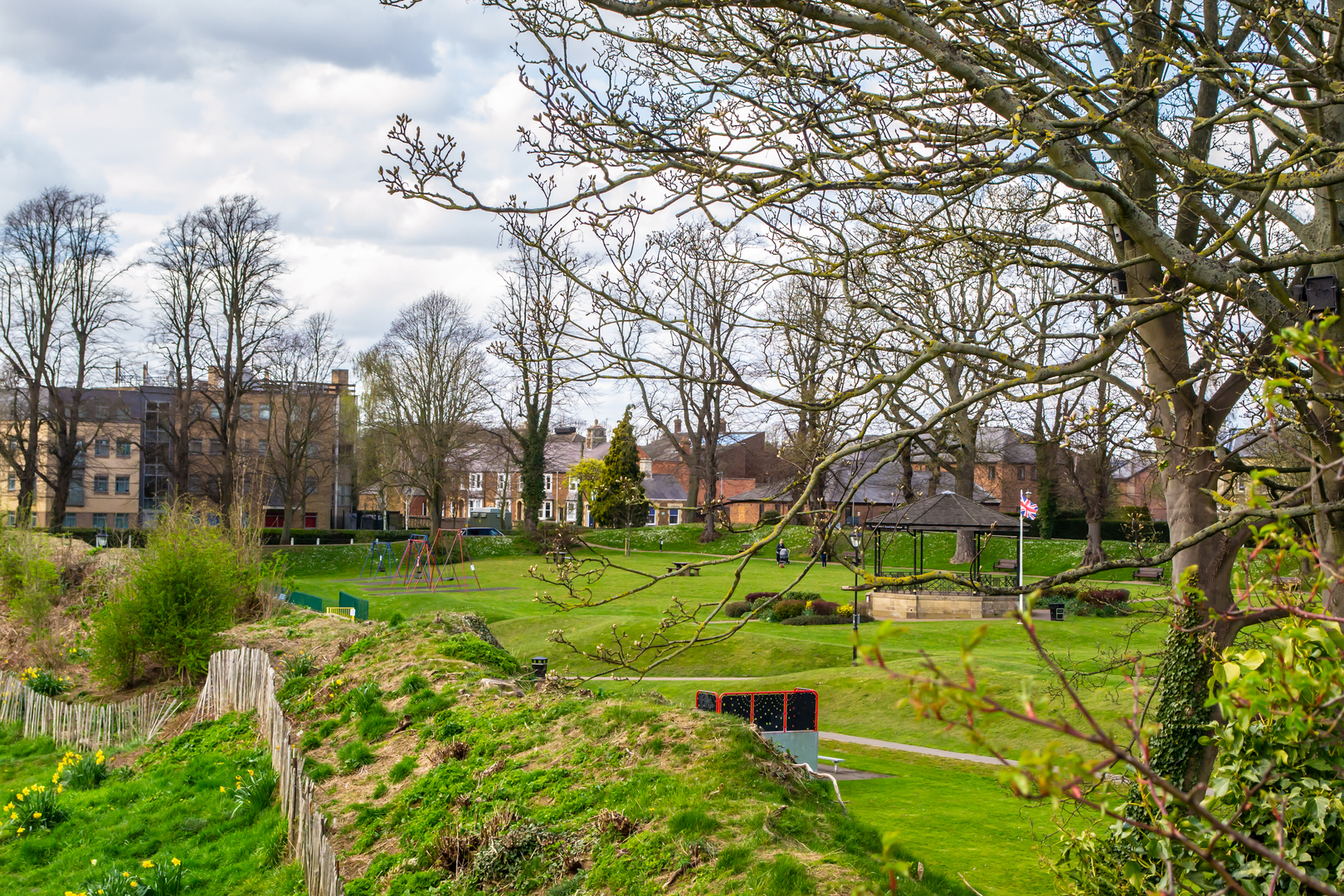 An image depicting the trail Belton-in- Rutland to Oakham Walk via Macmillan Way and its surrounding area.
