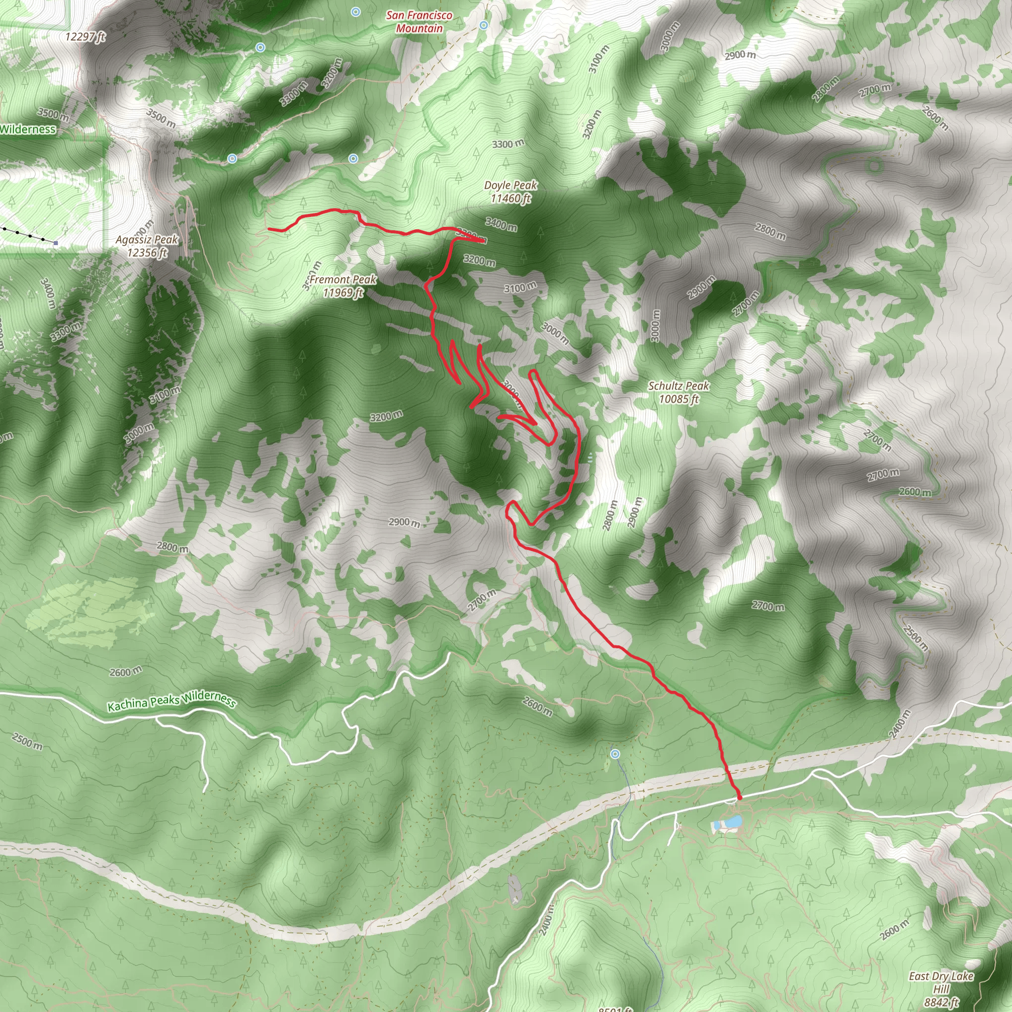 Weatherford Trail mobile static map