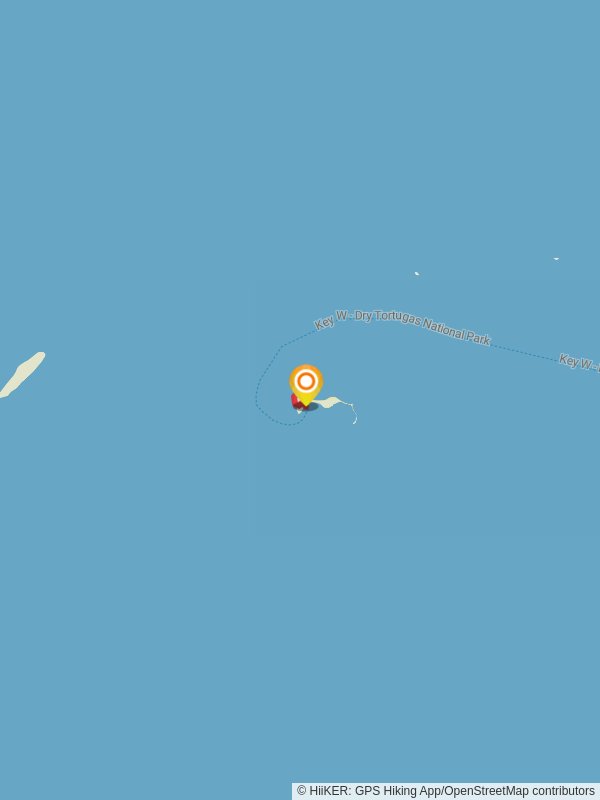 Garden Key Light Loop mobile static map