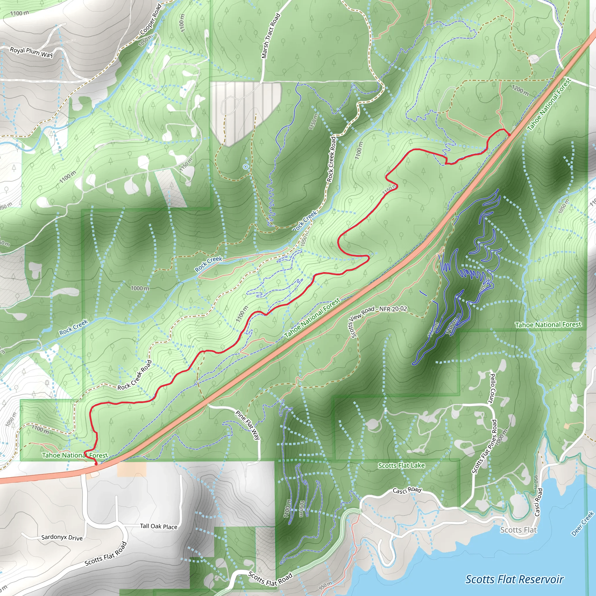 Harmony Trail mobile static map