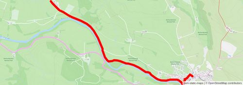 Bellingham to Kiln Rigg by Pennine Way Circular stage 2 Map
