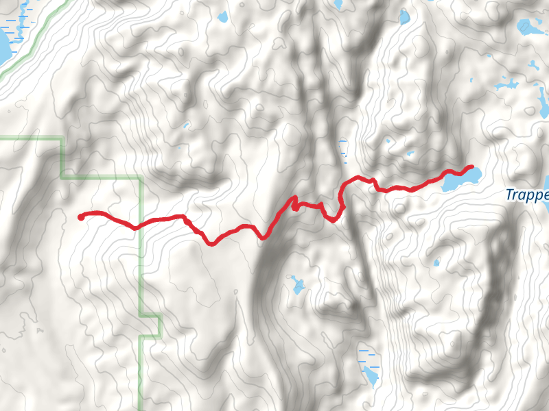 Section Corner Lake Trail