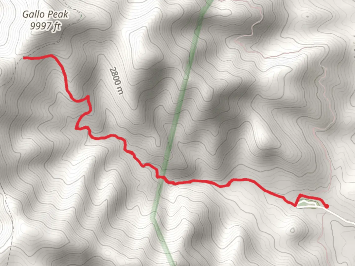 An image depicting the trail Red Canyon Trail and its surrounding area.