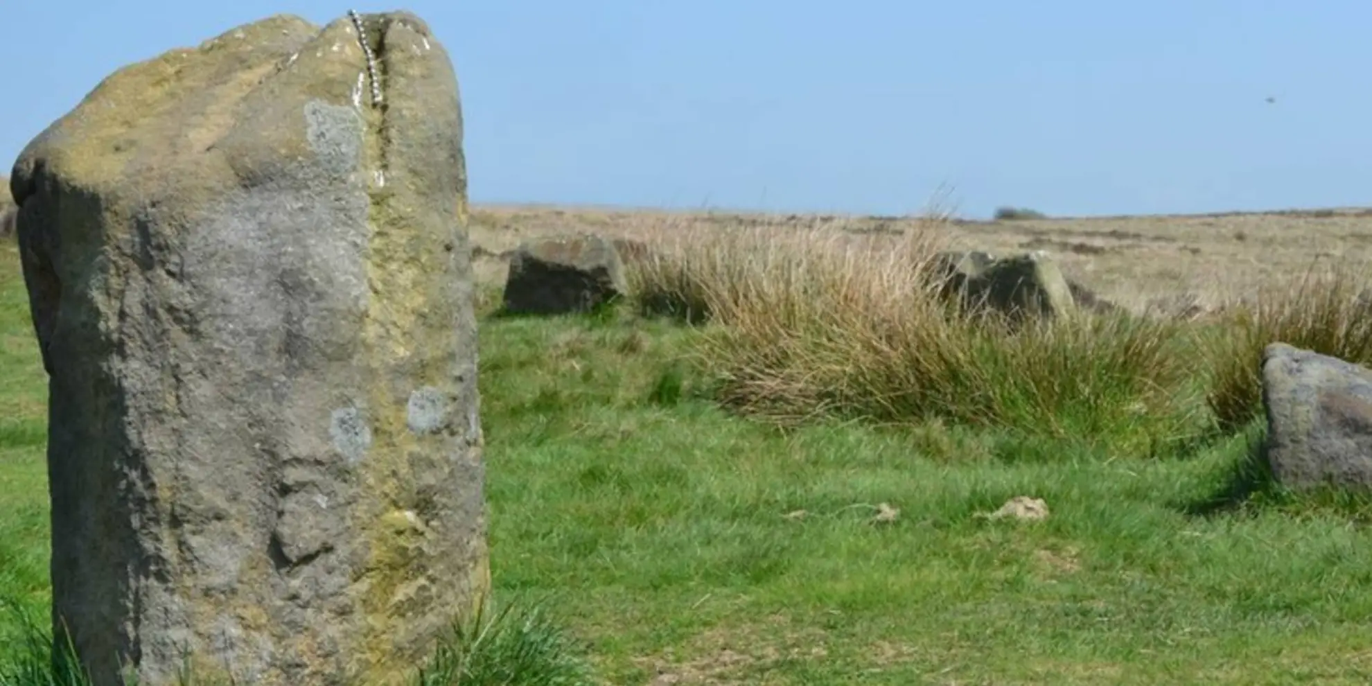 An image depicting the trail Flask Edge and Bar Brook Moor from Shillito Wood and its surrounding area.
