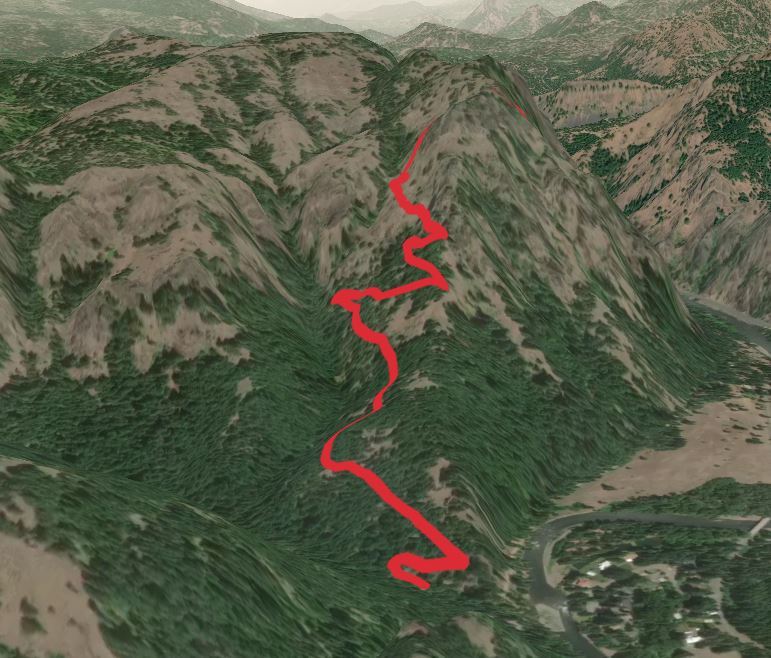 Edgar Rock Trail via Lost Creek Trail