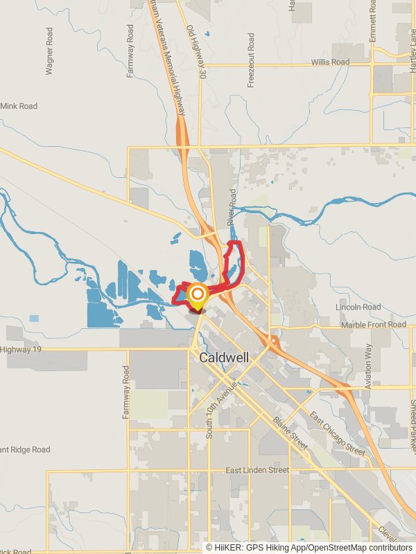 Rotary Pond, Boise Pond and Riverside Canal Loop