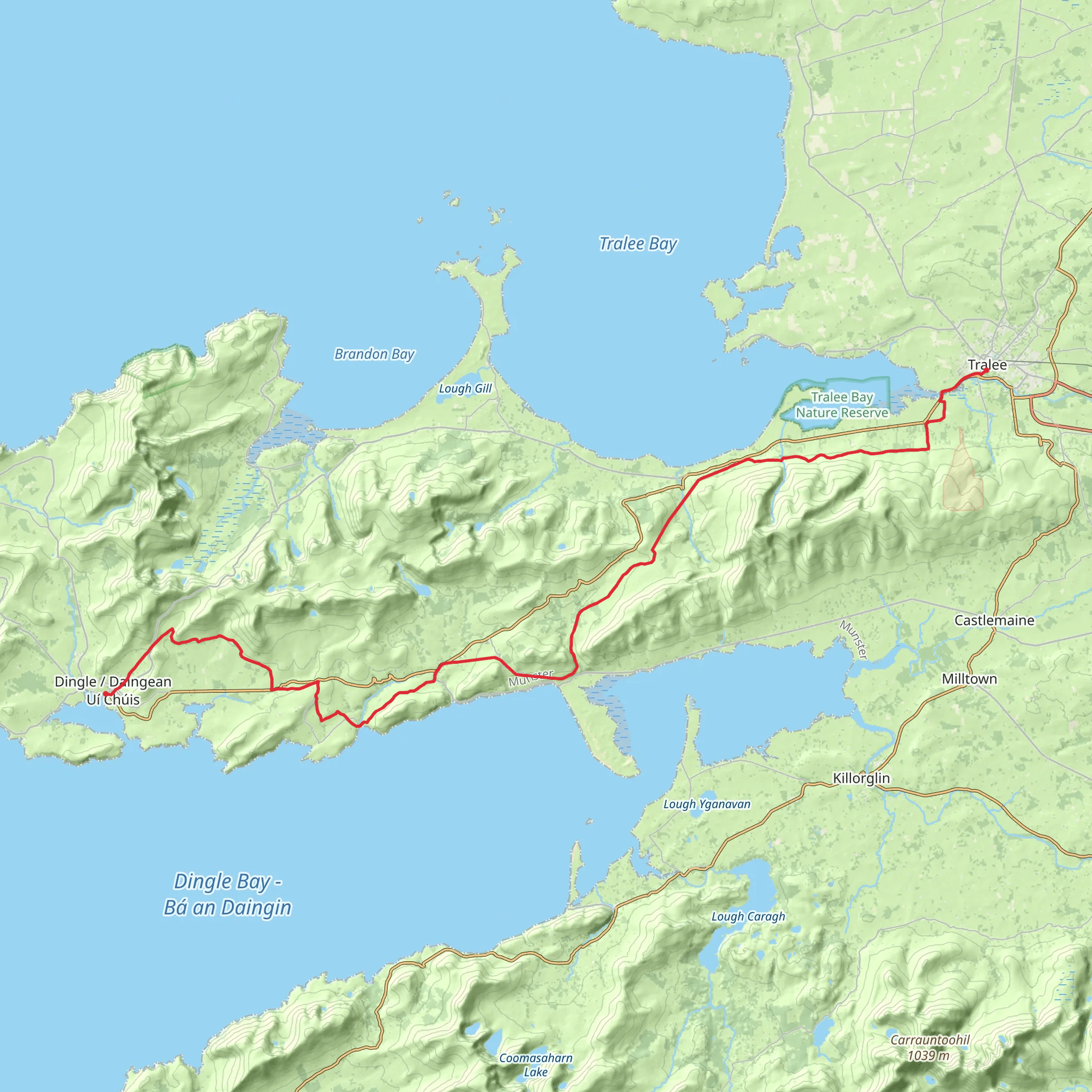 Kerry Camino mobile static map