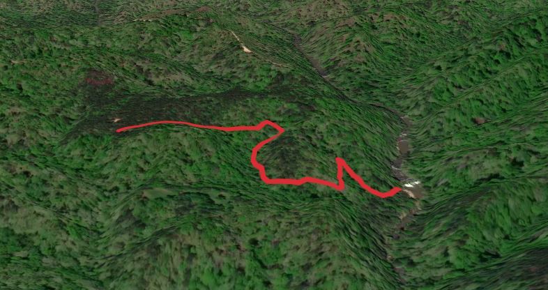 Riley Moore Falls Trail