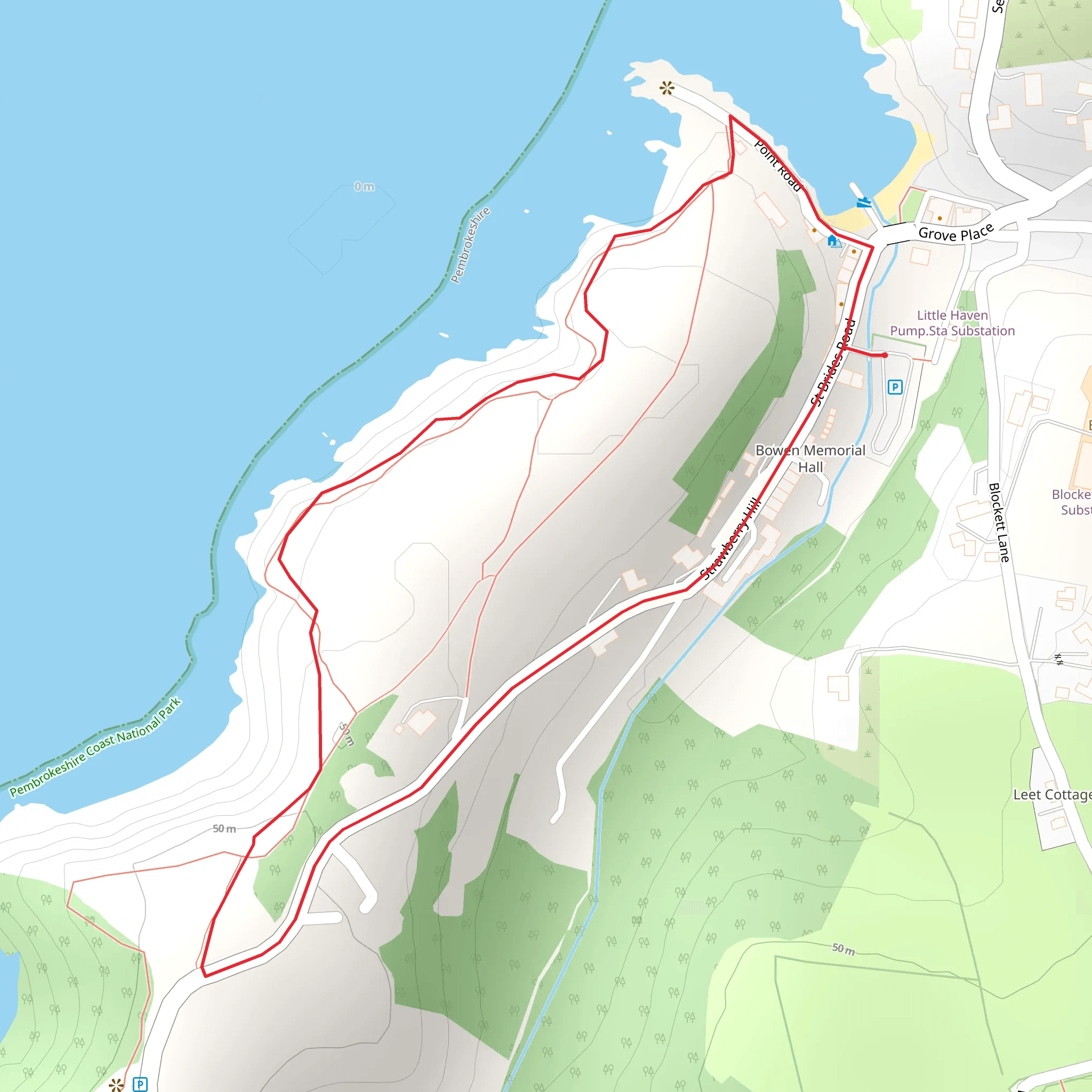 Little Haven - Strawberry Hill mobile static map