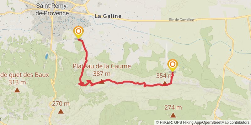 Via Domitia alt 5 Map