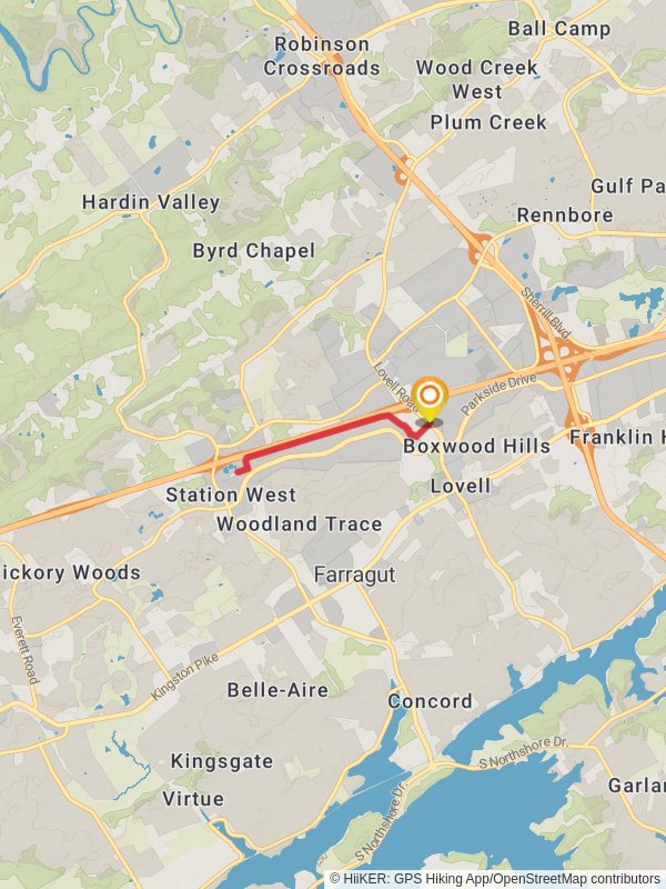 Parkside Greenway - Lovell Road