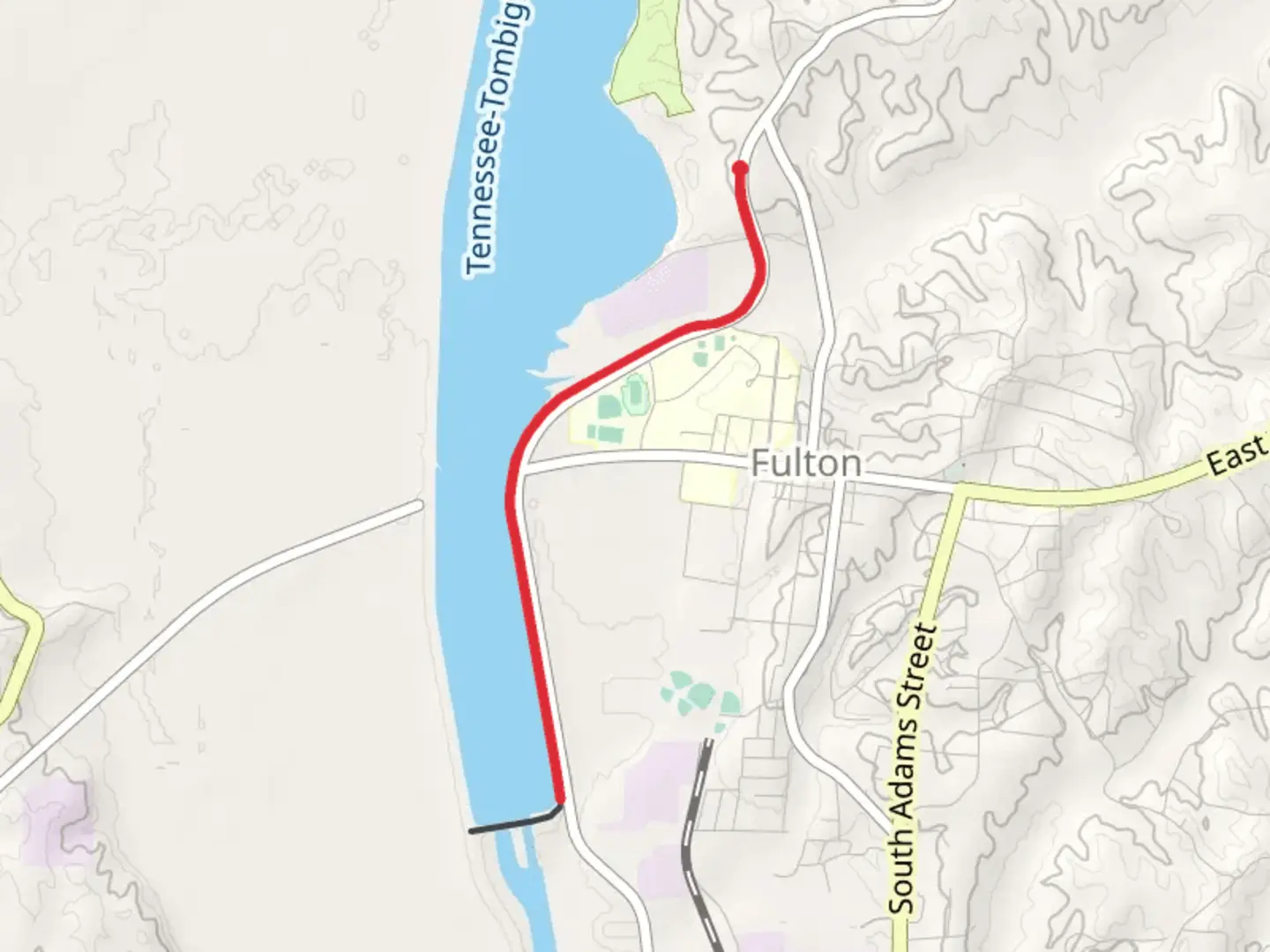 An image depicting the trail Walk to Pool C Observation Point and its surrounding area.