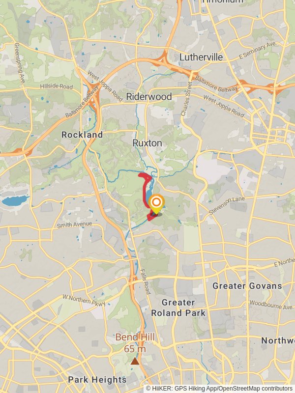 Red Loop Trail - Lake Roland