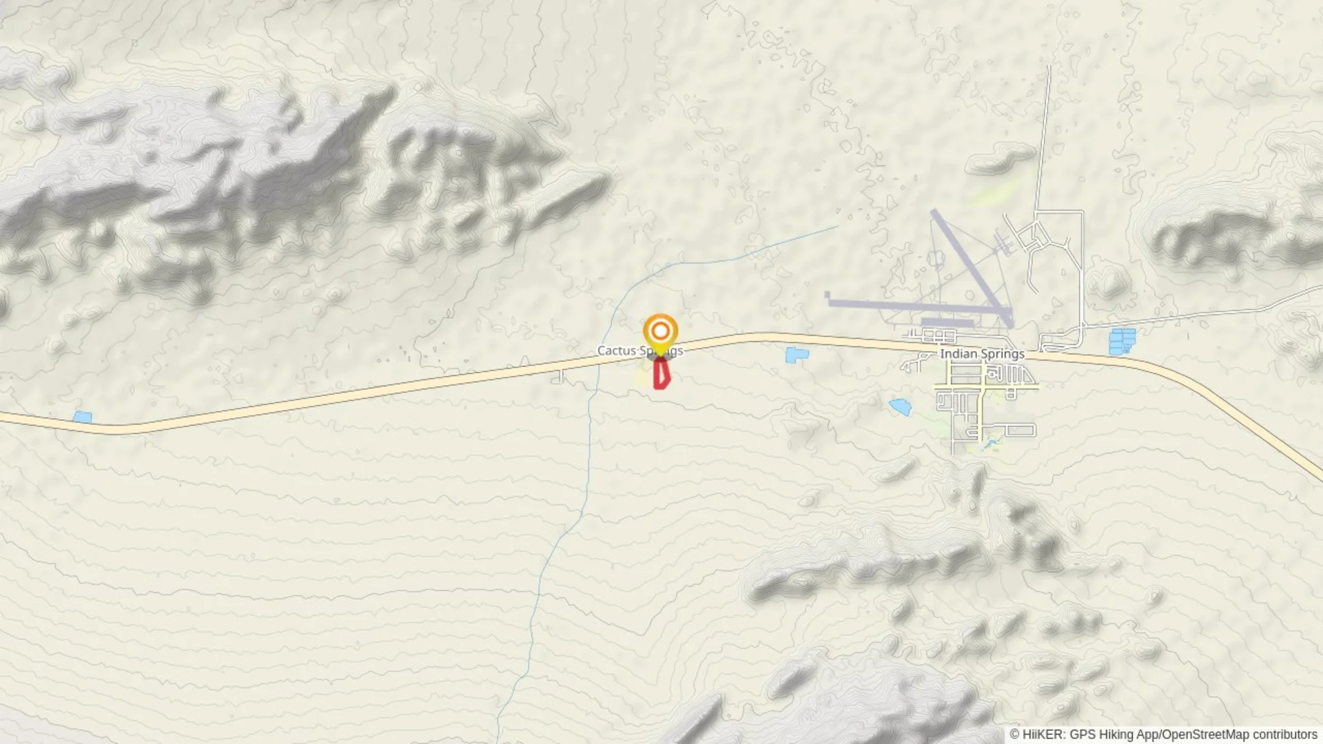 An image depicting the trail Frontage Road Loop and its surrounding area.