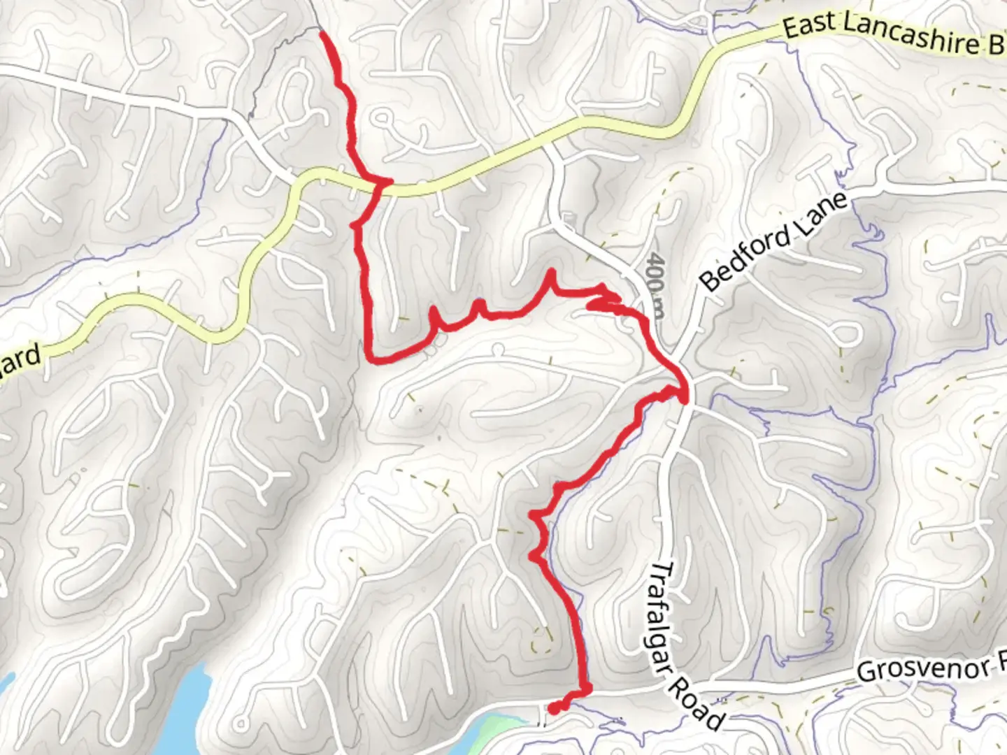 An image depicting the trail Flo Ride Walk and its surrounding area.