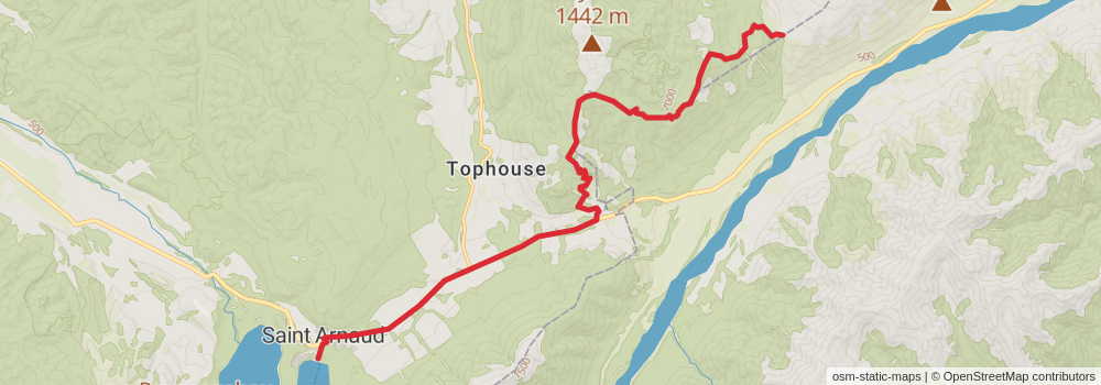 Te Araroa South Island stage 16 Map