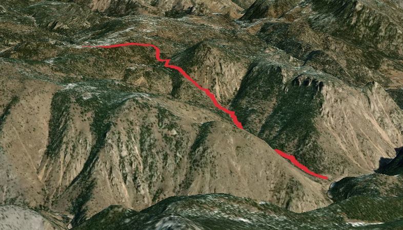 North Sheep Mountain Trail