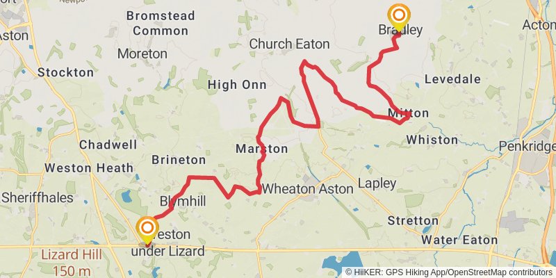 Sabrina Way stage 12 Map