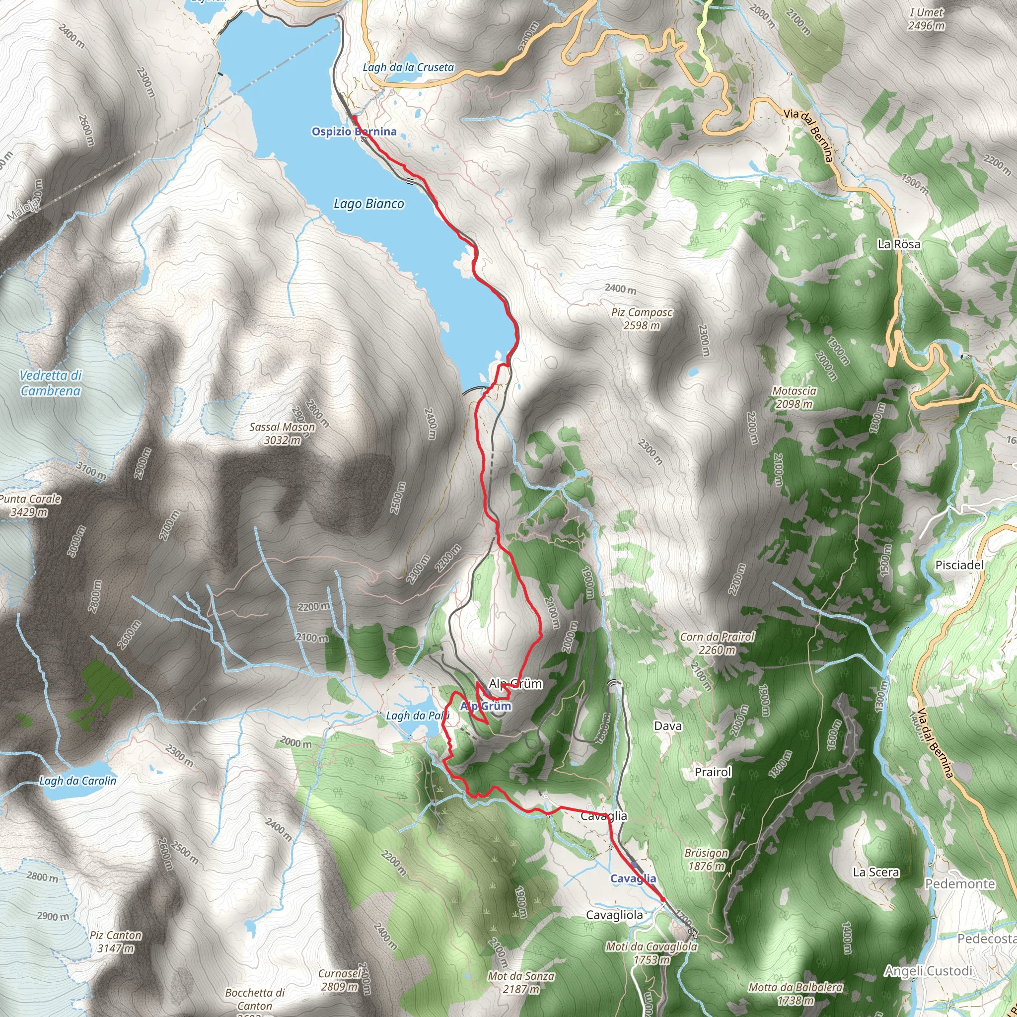 The Ecopower Trail mobile static map
