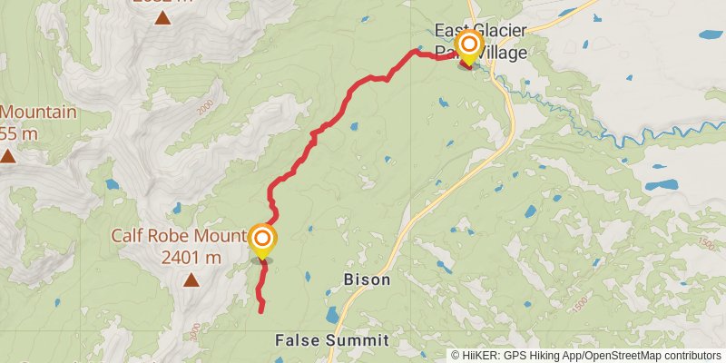 Autumn Creek North Trail stage 2 Map