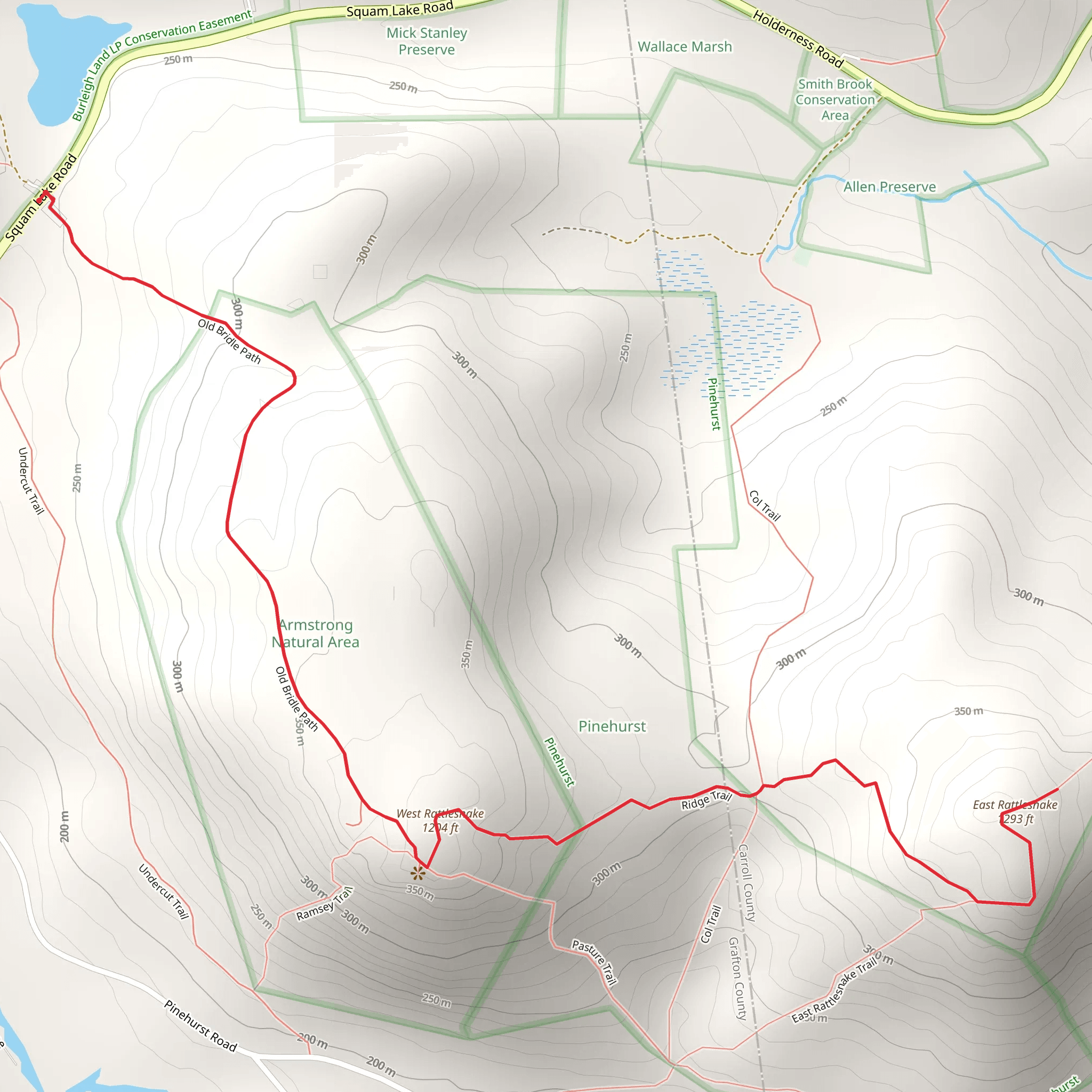 West Rattlesnake and East Rattlesnake mobile static map