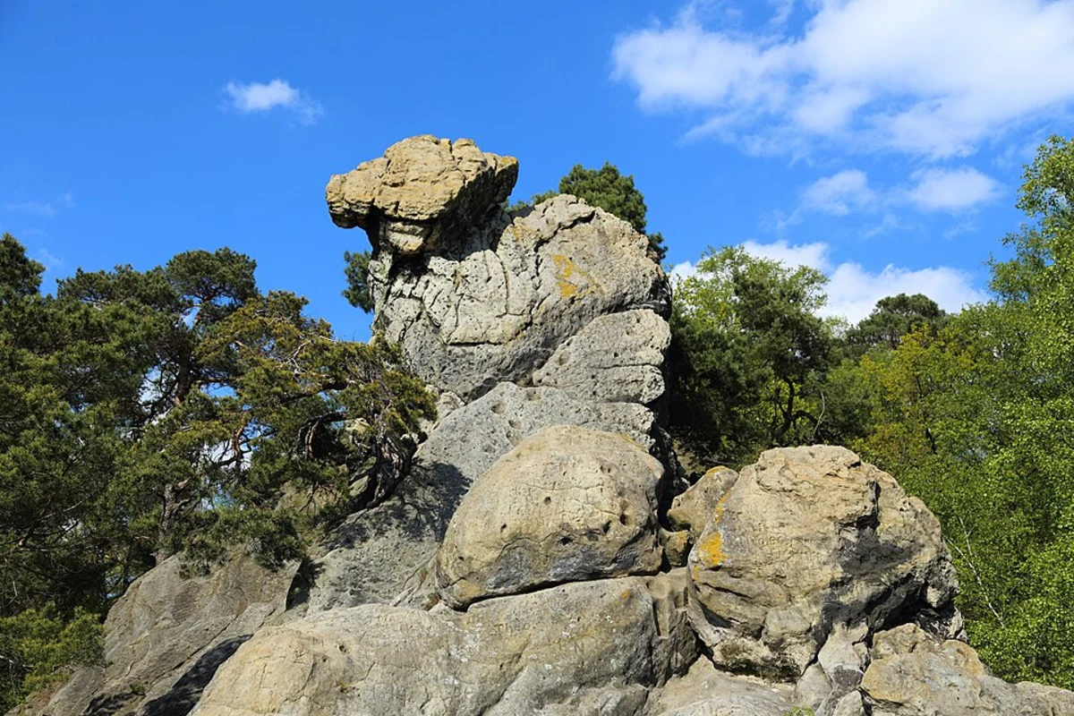 Sommerrodelbahn and NSG Dörenther Klippen Loop