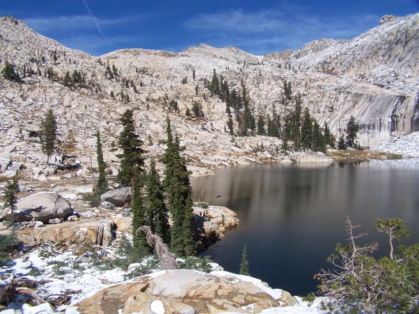 An image depicting the trail South Fork Stanislaus River Out and Back and its surrounding area.