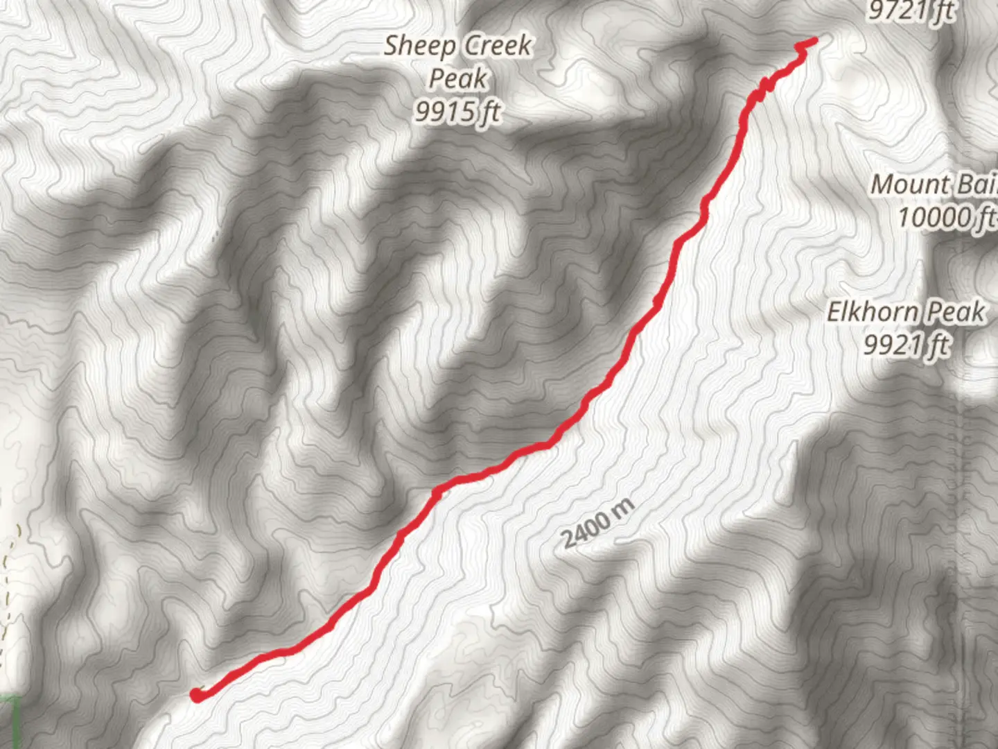 An image depicting the trail Little Elk Creek Trail and its surrounding area.