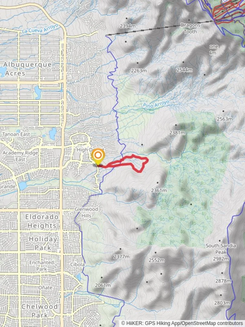 An image depicting the trail Michael Emery and Primitive Loop Trail and its surrounding area.