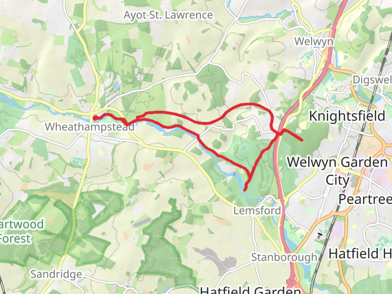 Wheathampstead mobile static map