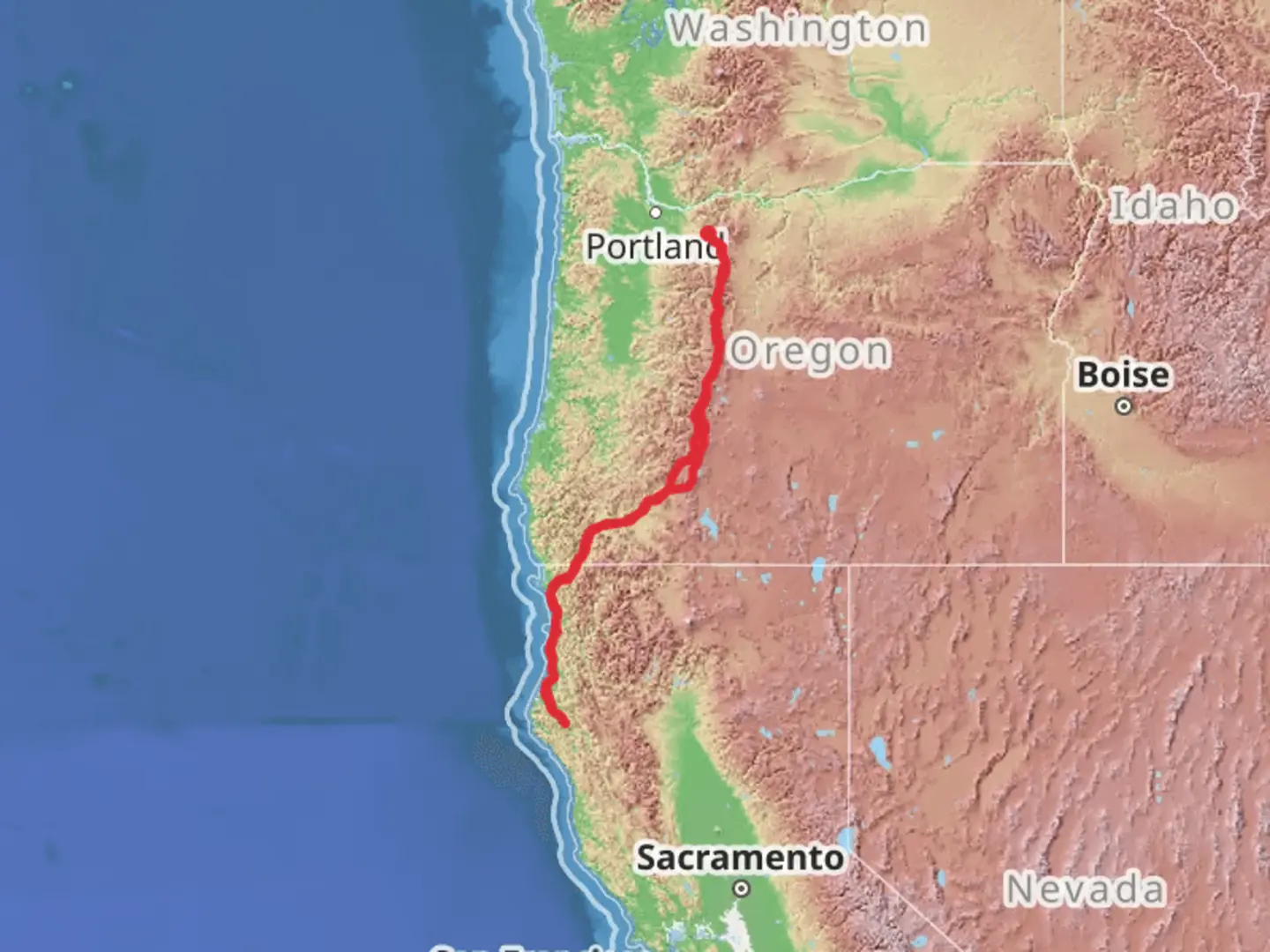 An image depicting the trail Rockefeller Loop Trail and its surrounding area.