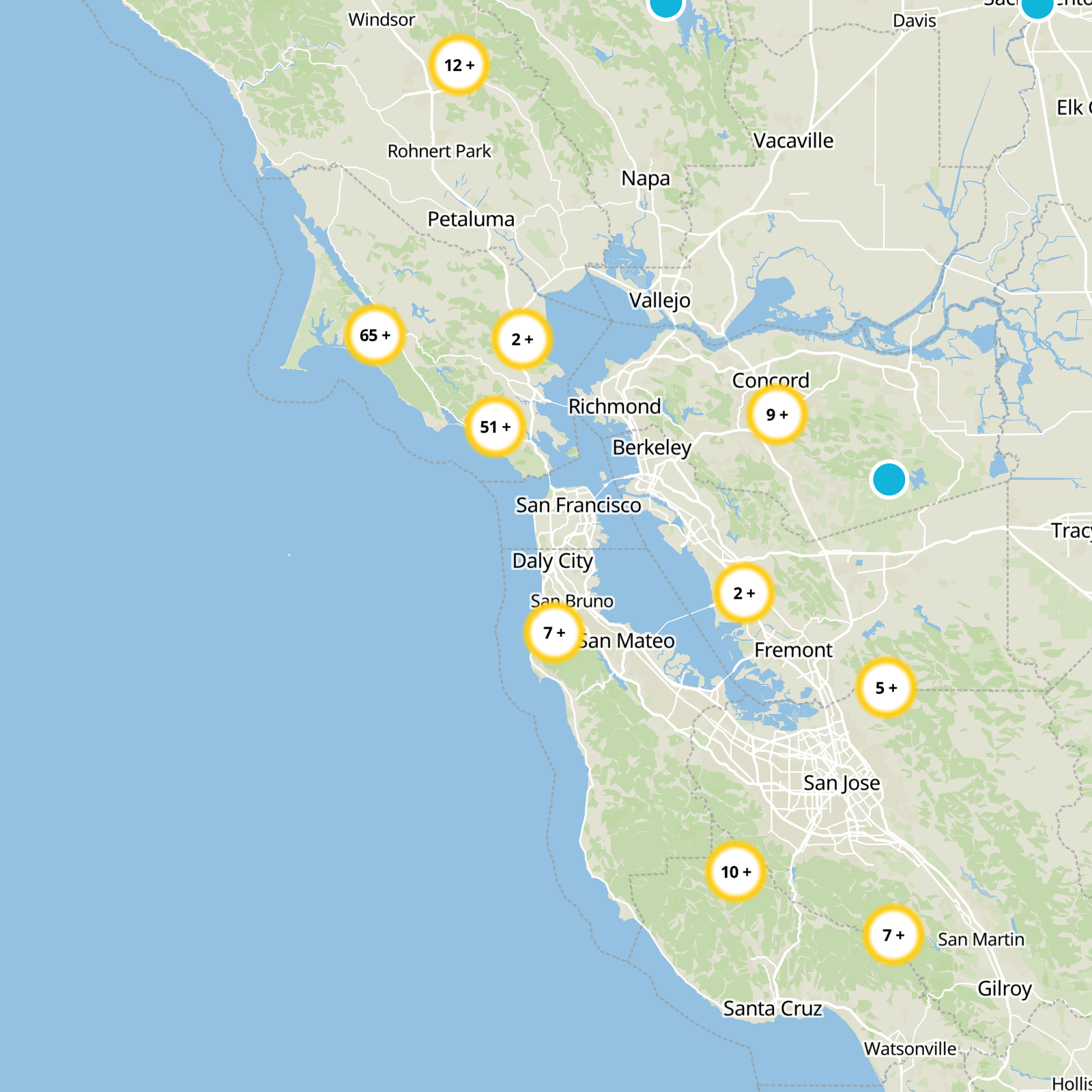 San Francisco Static Map