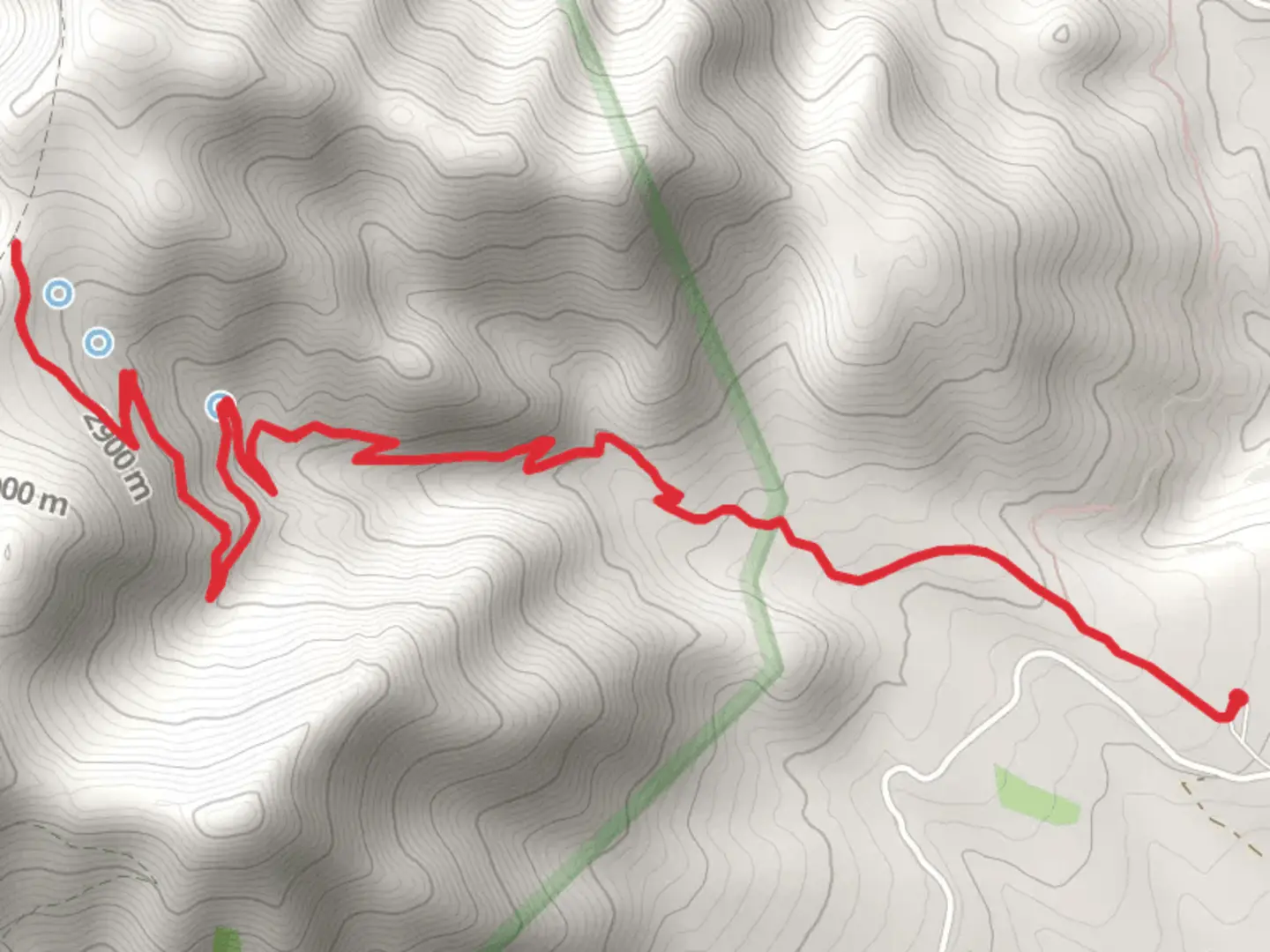 An image depicting the trail Ox Canyon Trail and its surrounding area.
